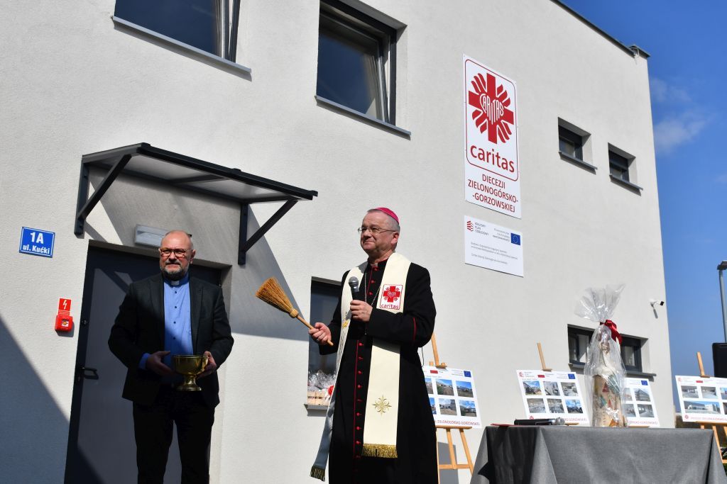 Otwarcie nowego magazynu Caritas w Gorzowie Wlkp.