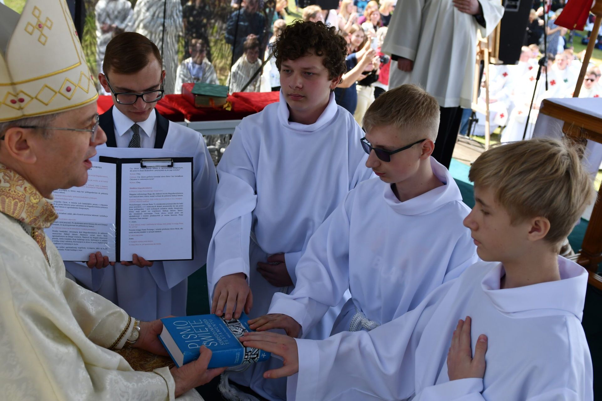 Diecezjalna Pielgrzymka Służby Liturgicznej Ołtarza do Paradyża