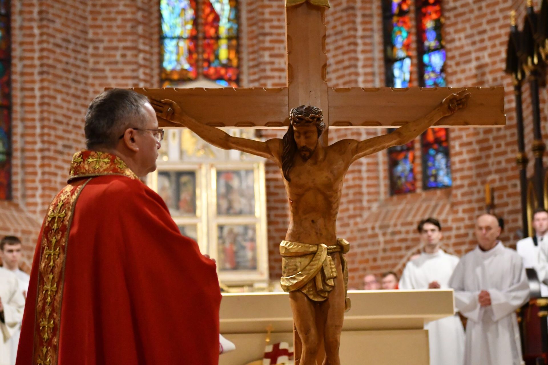 Liturgia Wielkiego Piątku w katedrze