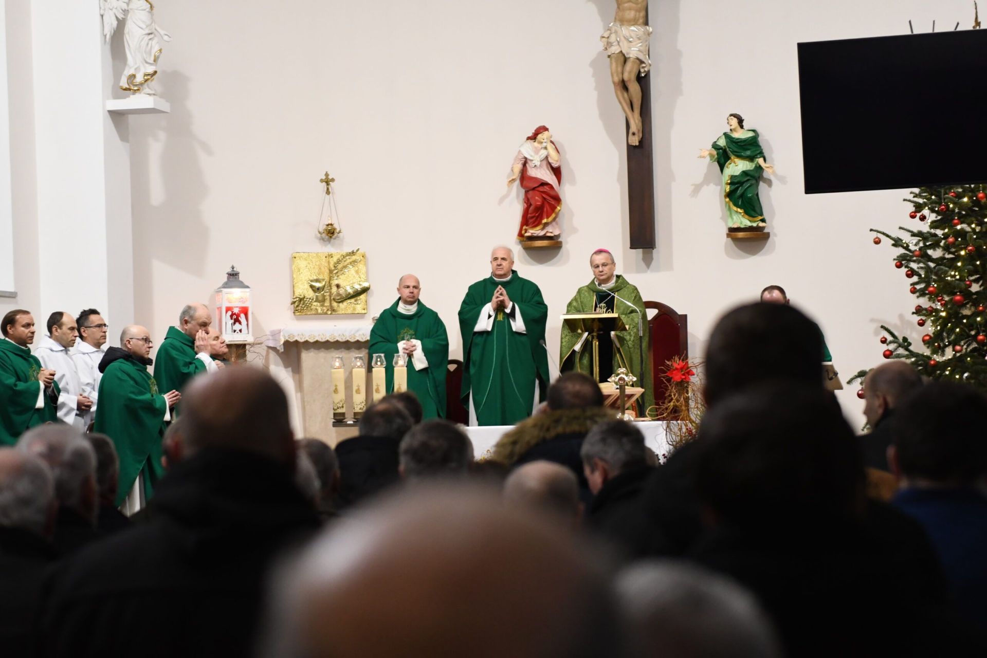 Spotkanie opłatkowe męskich wspólnot religijnych