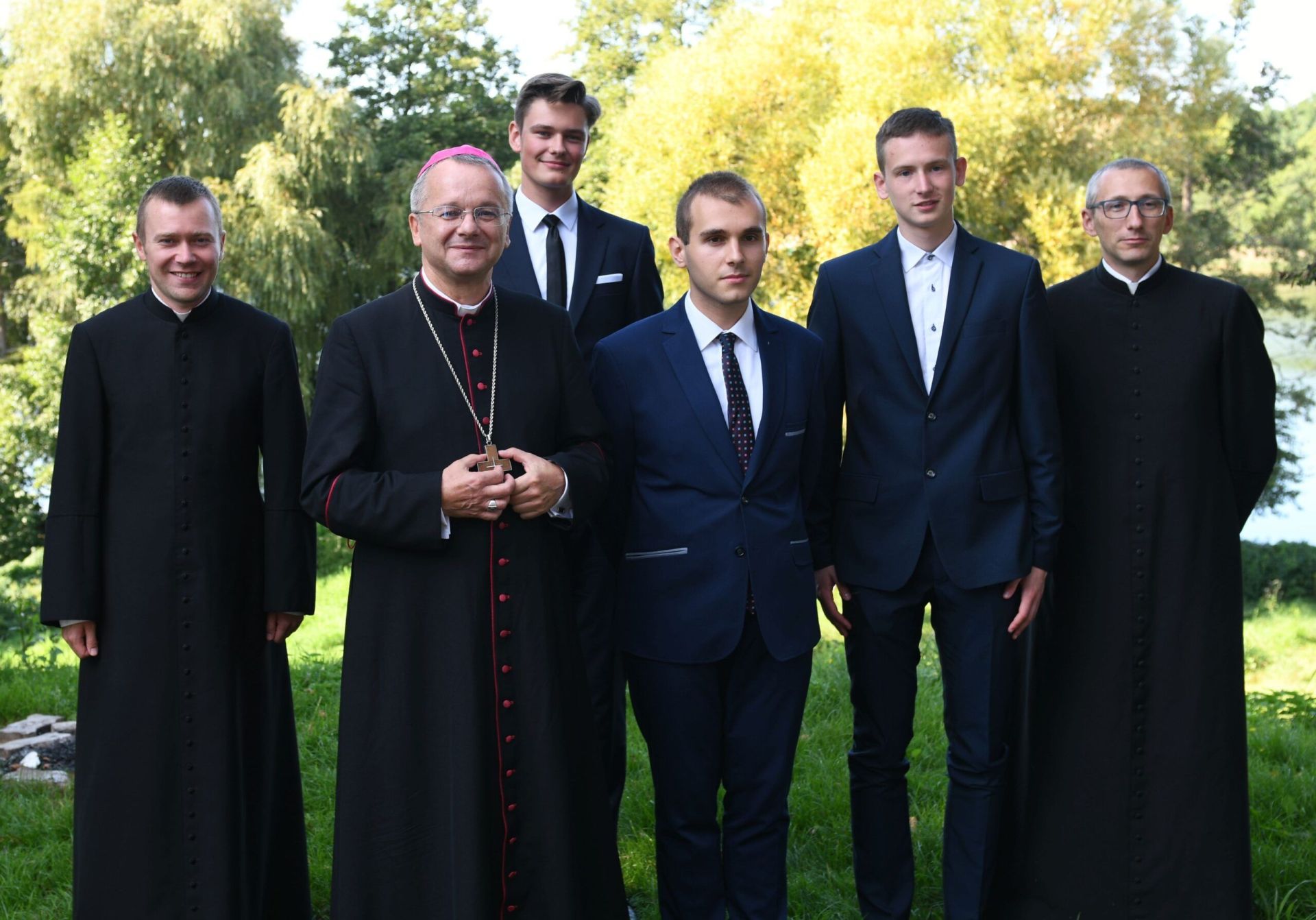 Bp Lityński spotkał się z kandydatami do seminarium