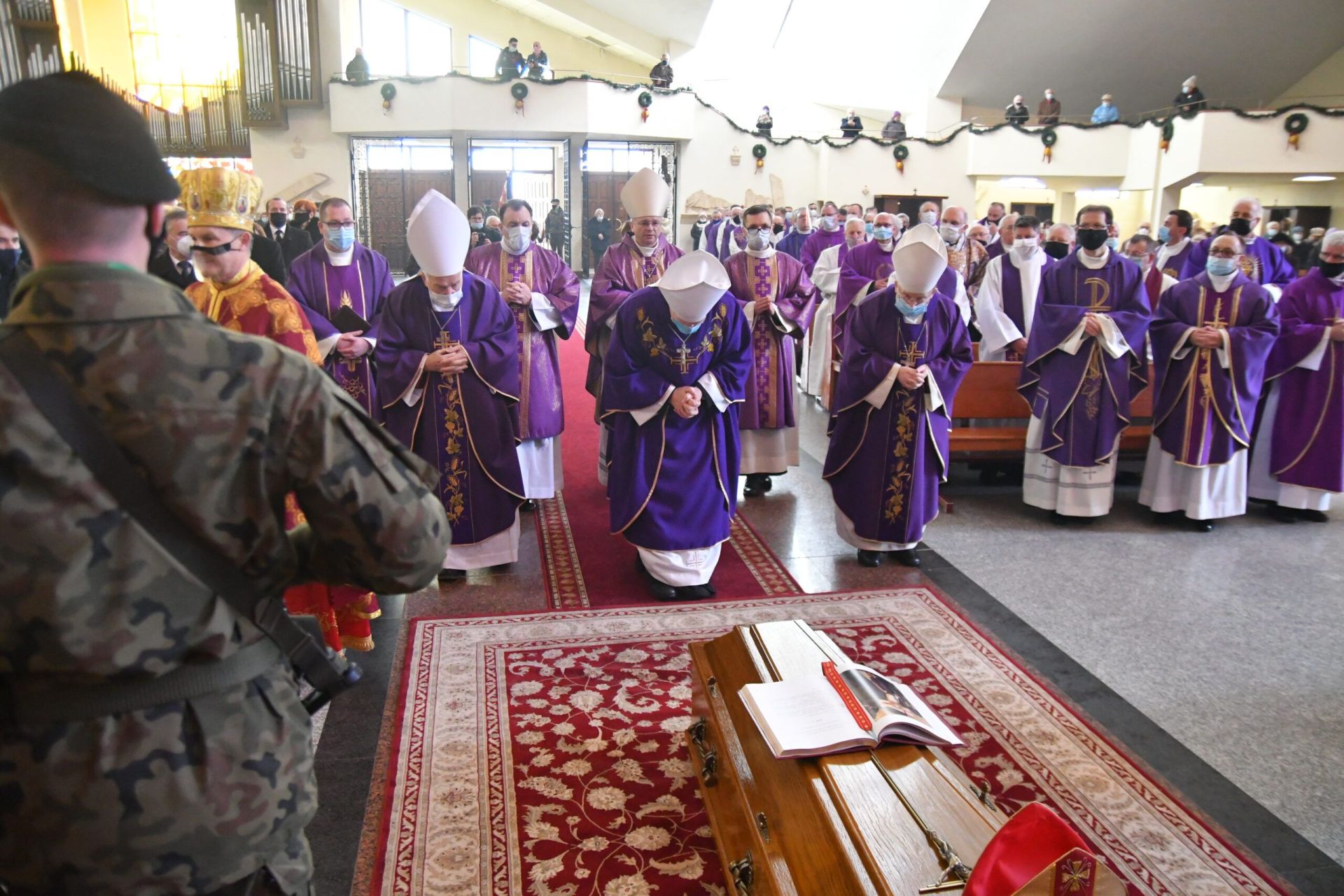 Msza żałobna w intencji śp. bp. Adama Dyczkowskiego w Zielonej Górze